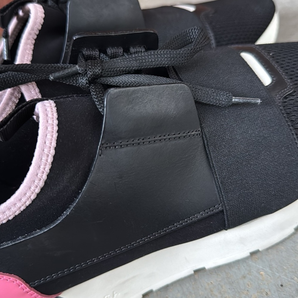 Balenciaga Neoprene/ Leather Tess S Gomma Sneakers - Picture 6 of 9